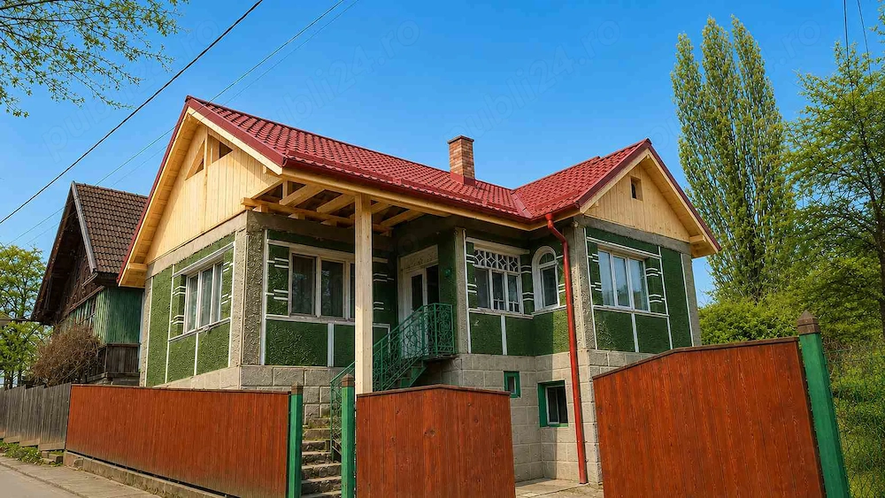 De vânzare | Casă cu teren generos de 1.100 mp | Inucu, comuna Aghireșu