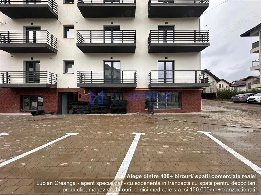 Spatii birouri  comerciale Visan, de la 87mp la 174mp, str. Sf. Ilie