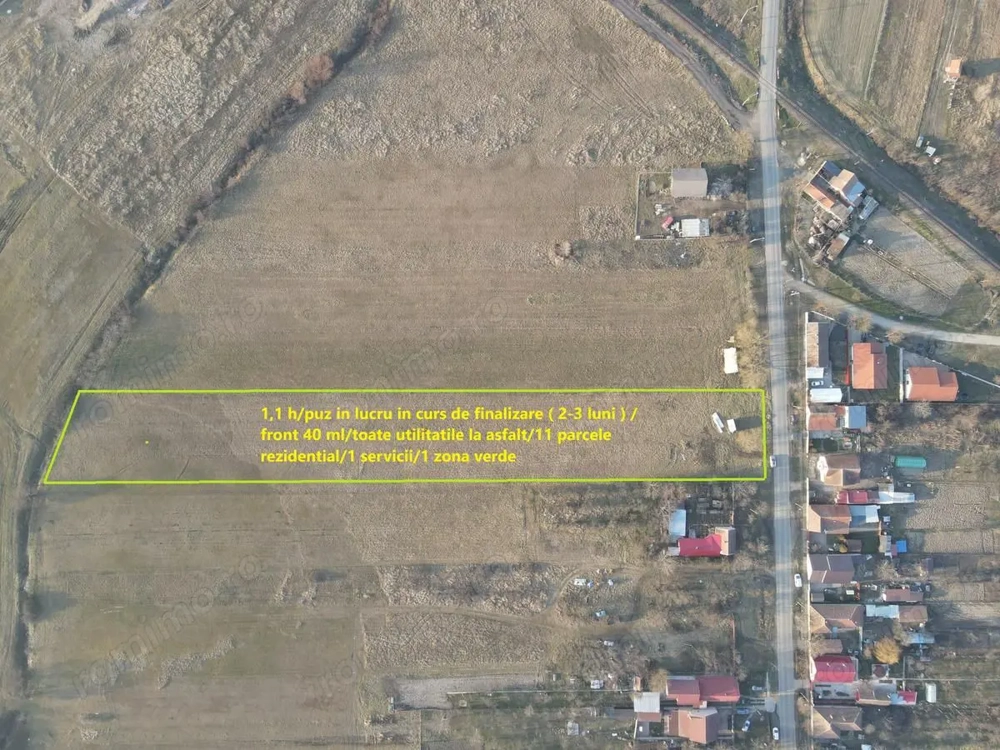 Teren excelent pentru investitie - Urseni - 1,1 Hectare - acces asfalt