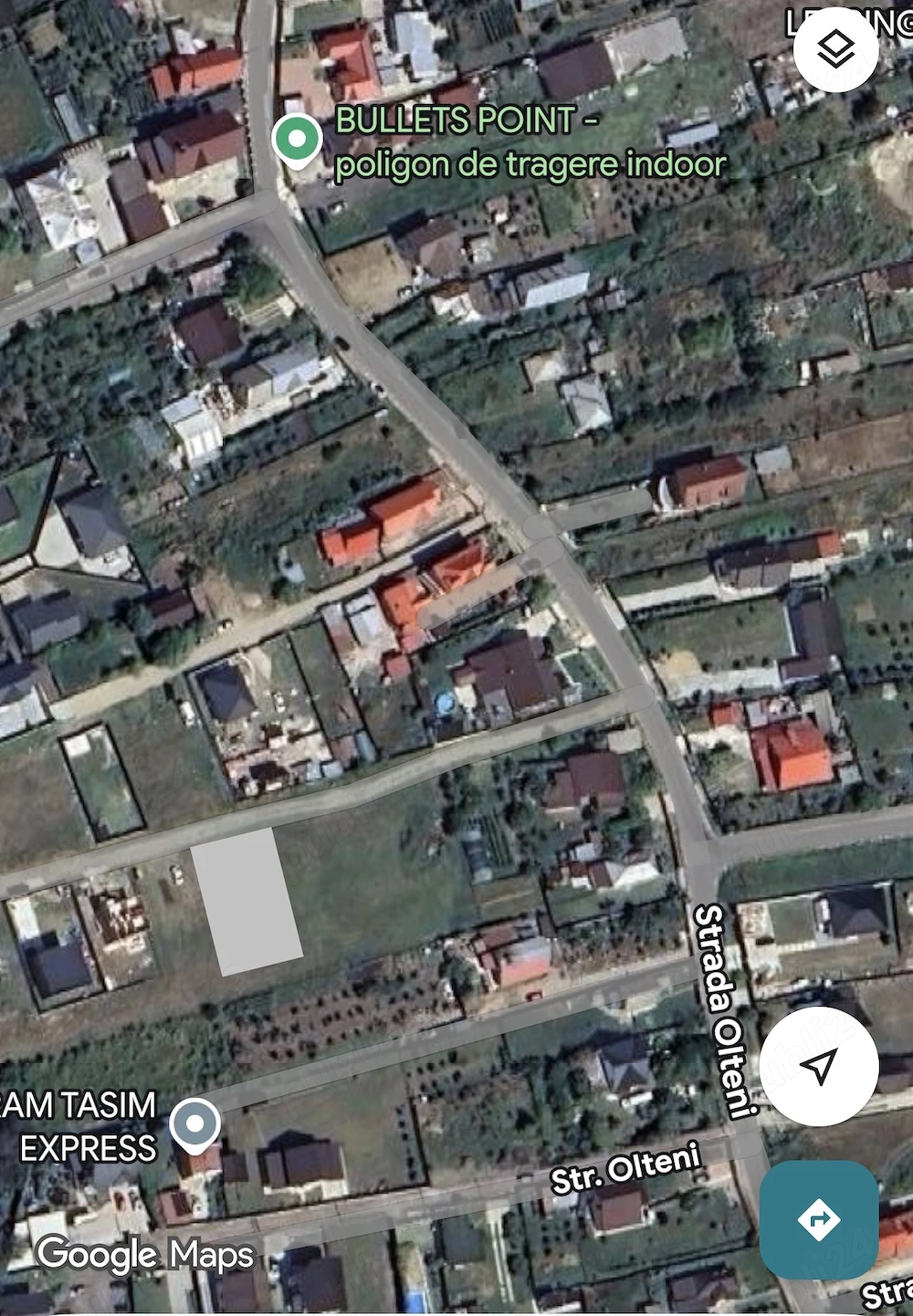 Vând teren intravilan strada Olteni platou Trivale 2,5km până în centru