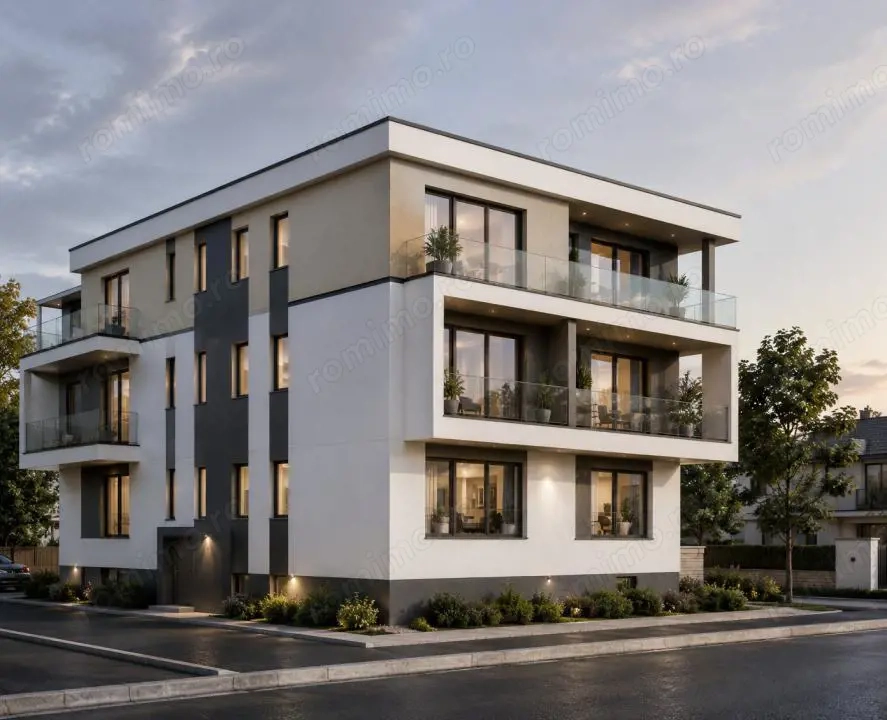 Apartament 2 camere Giroc, zona Esso, 55 mp, smart home, AC