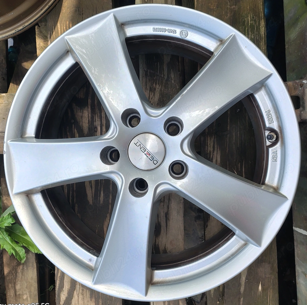 Jante aliaj 17 zoll marca Dezent, gama Opel Astra J Chevrolet Captiva, etc.