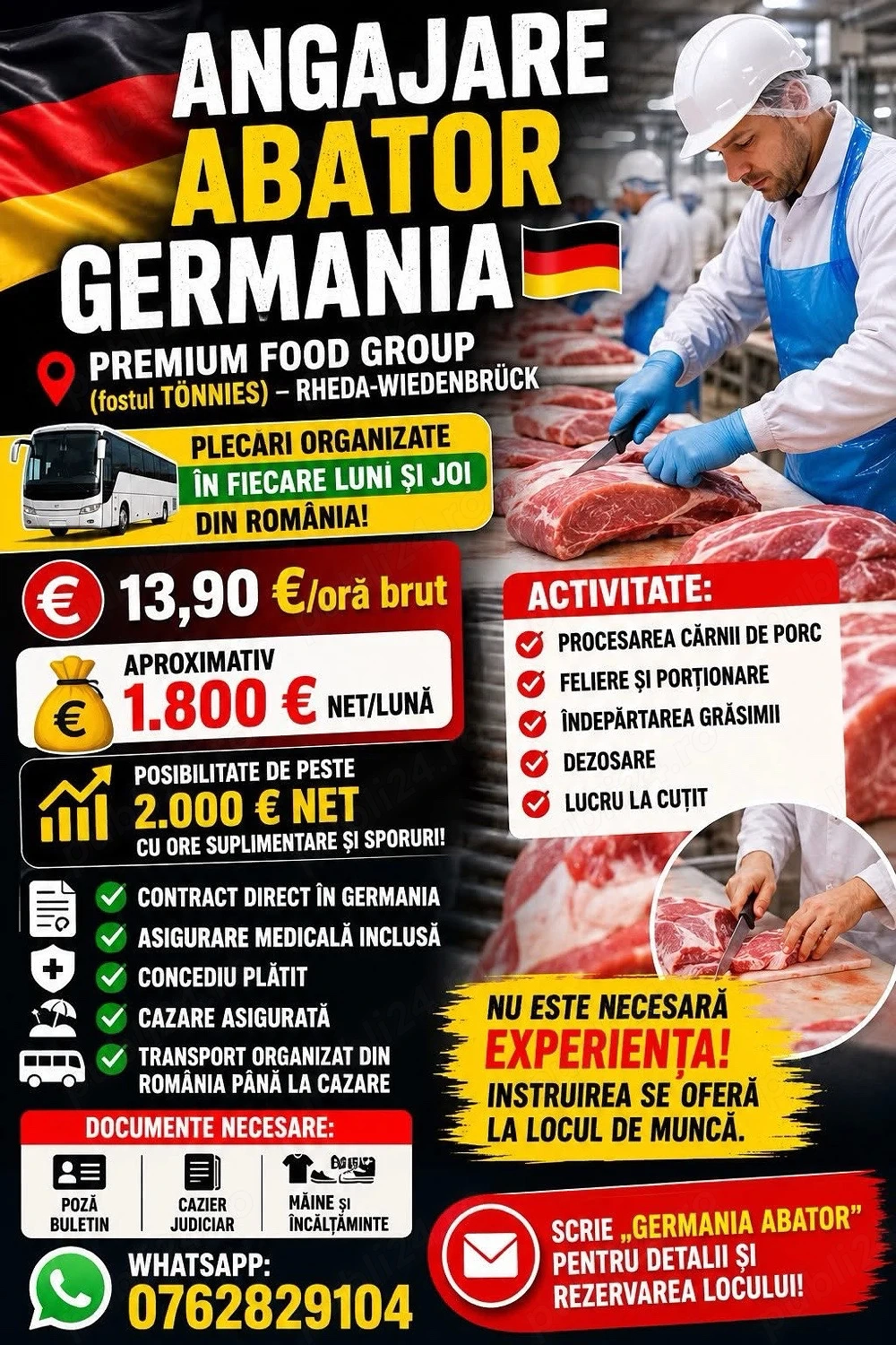 Angajare Abator Germaniaaaaaaa