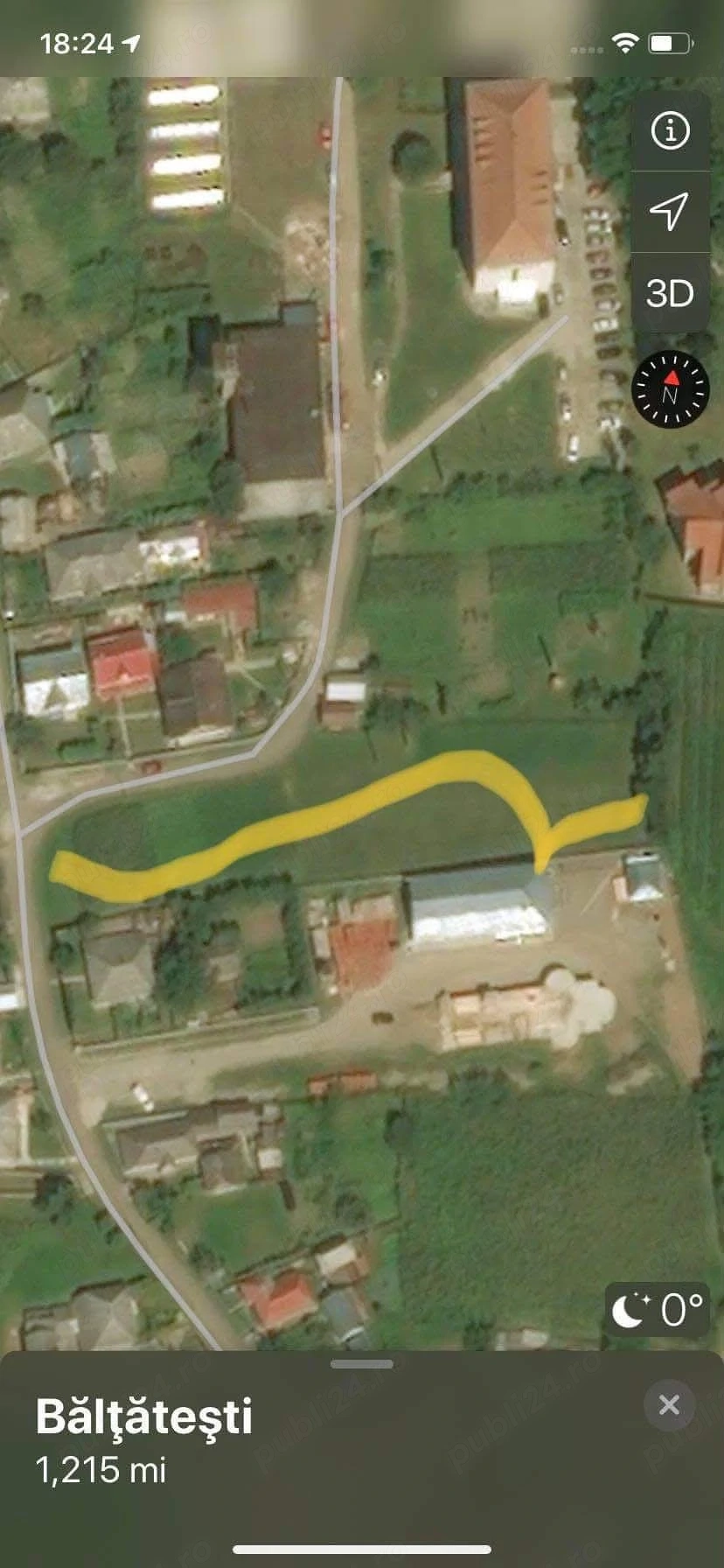 Vand teren în stațiunea Bălțătești  Neamț. 
