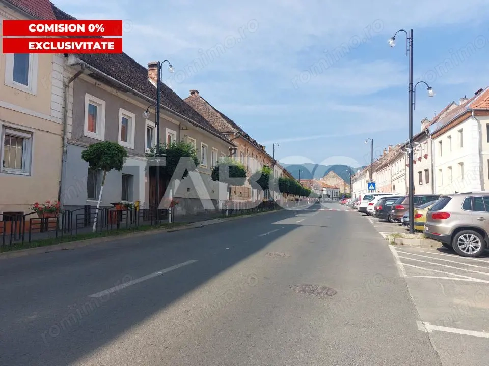 Apartament la curte 35mp 2 camere pivnita gradina str Magurii Cisnadie