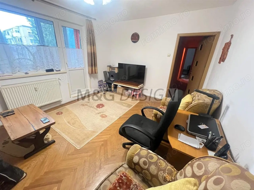 Etaj 2-3 camere zona Dacia-Gh Lazar cu centrala