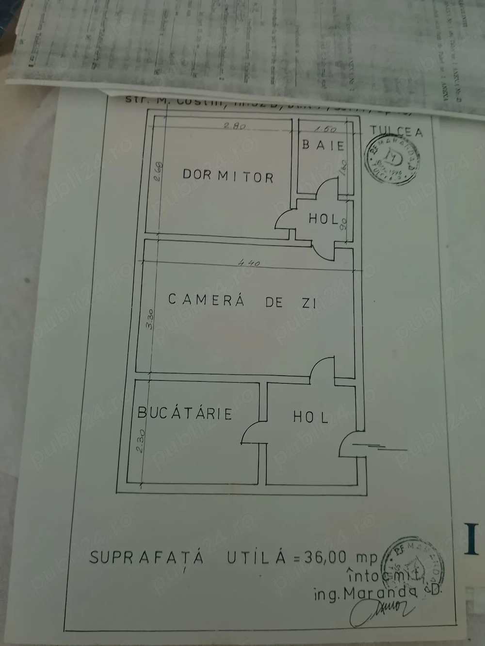 Vând apartament 2 camere 