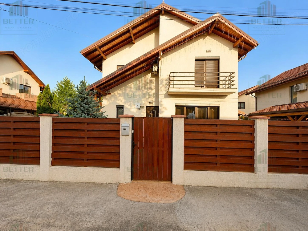 Comuna Berceni | Casa individuala - Mobilata si utilata - Curte amenajata | Strada Asfaltata