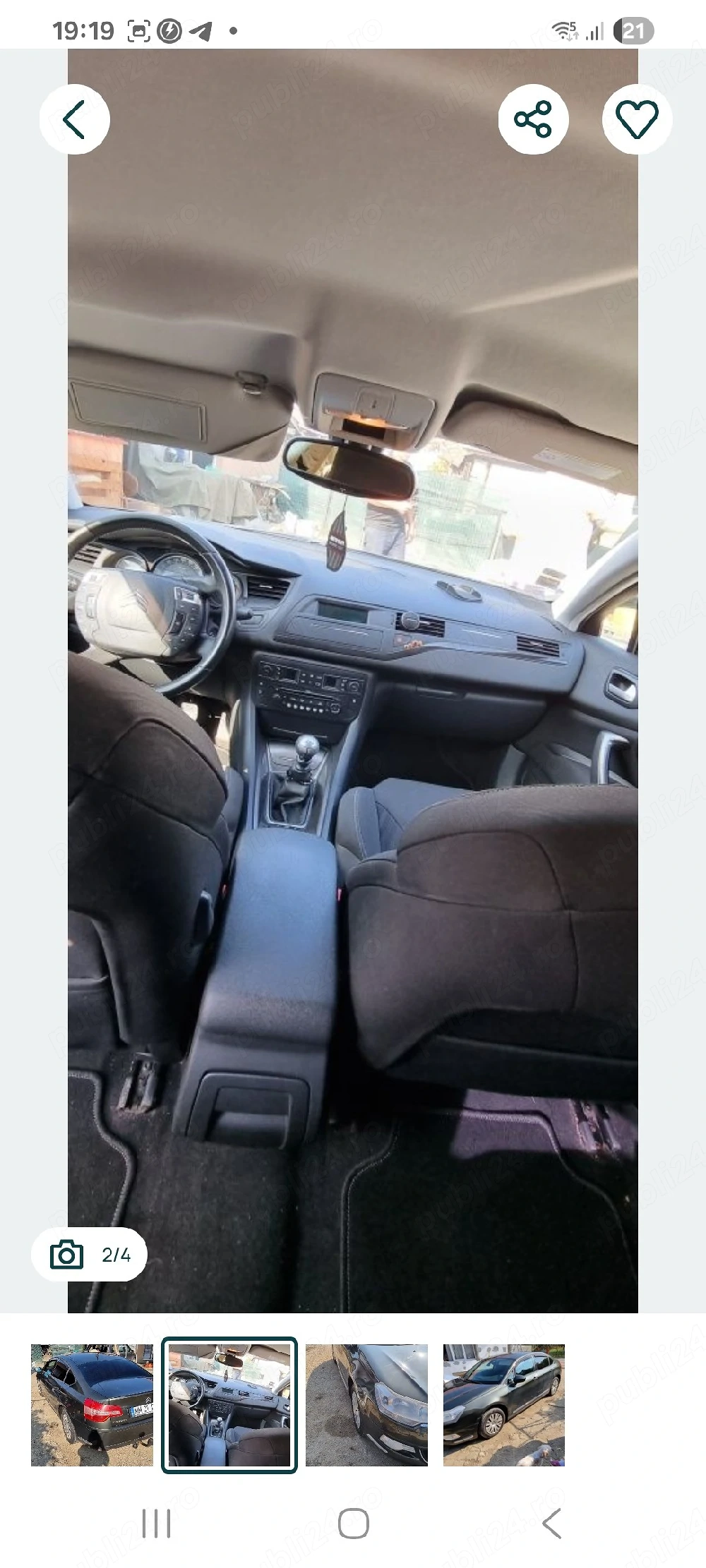 citroen c5 2009