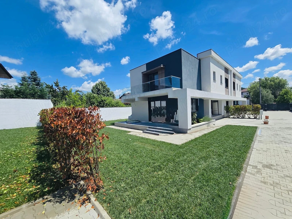 Duplex modern în Corbeanca, toate utilitățile, curte proprie și finisaje premium