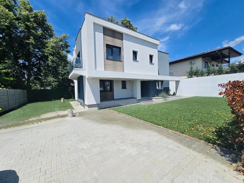Vilă individuală în Corbeanca, toate utilitățile, curte proprie și parcare 