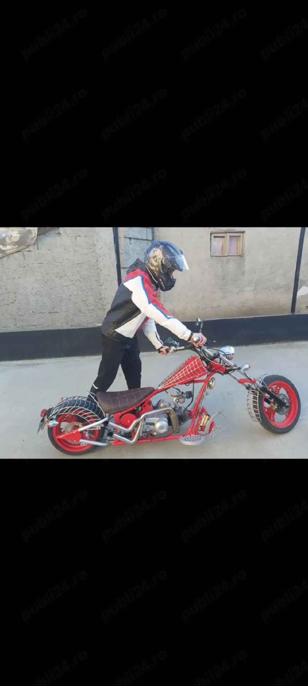 mini chopper 49 si echipament complet 