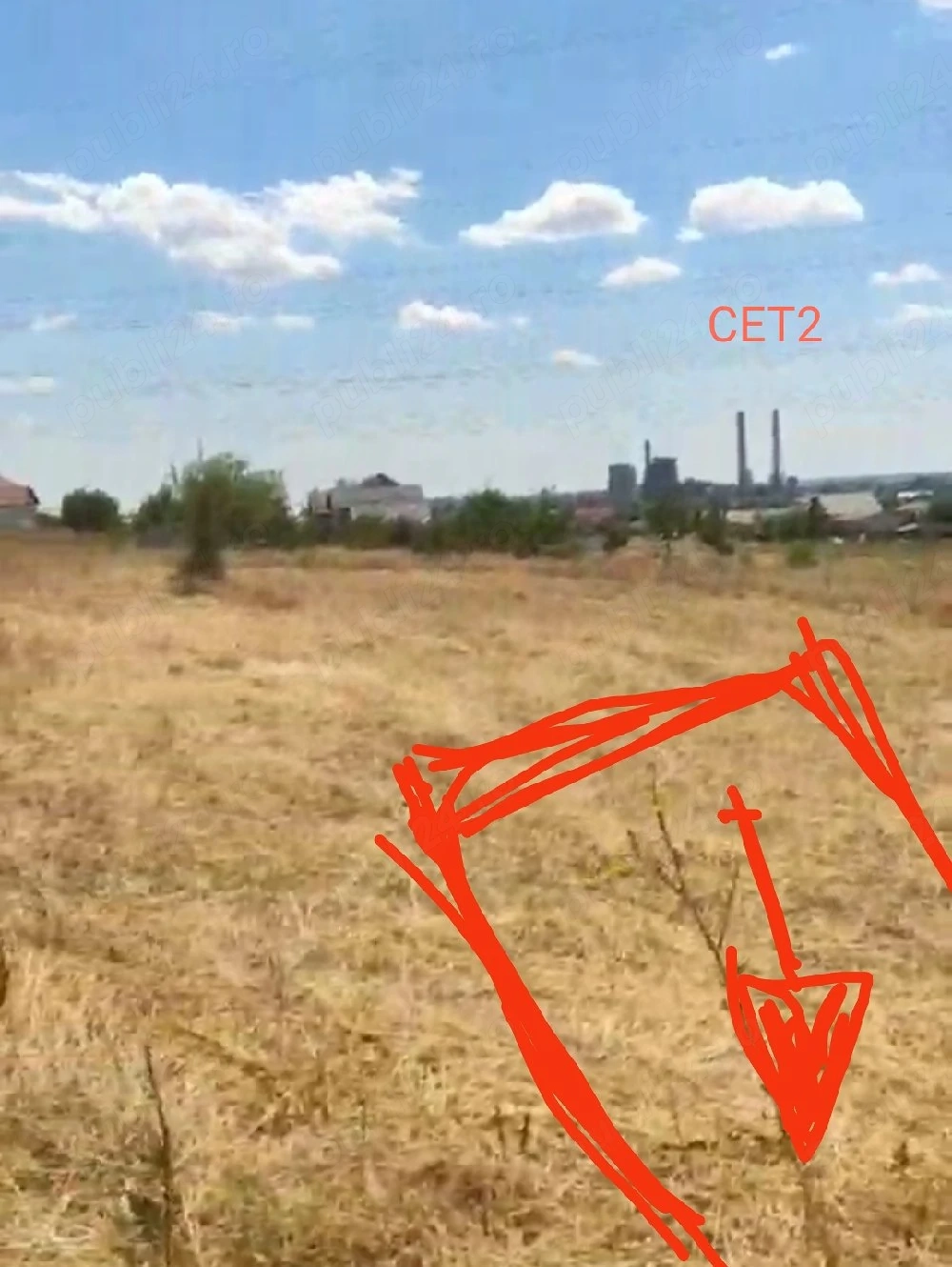 Vand teren intravilan in Simnicu de jos(Releu Tv)