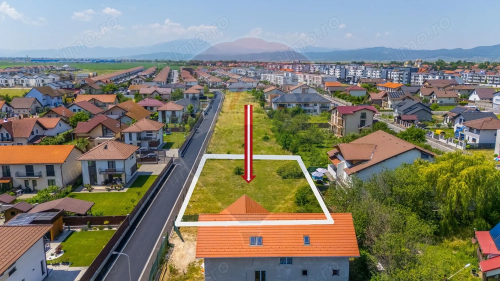 TEREN INTRAVILAN | 885 MP | GHIMBAV | VIEW POSTĂVARU |  COMISION 0%
