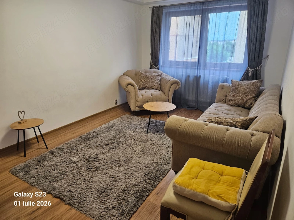 Închiriez apartament 3 camere decomandat, V. Aaron