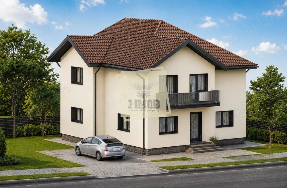 Casa individuala Noua | 5 camere | 148mpu | teren 460mp | Cristian