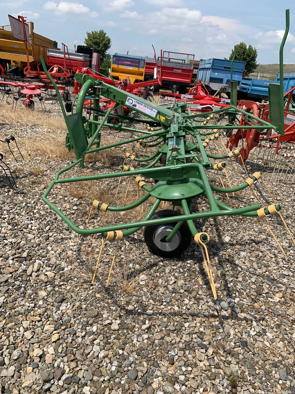 Grebla de ravasit Krone KW 550/4X7 