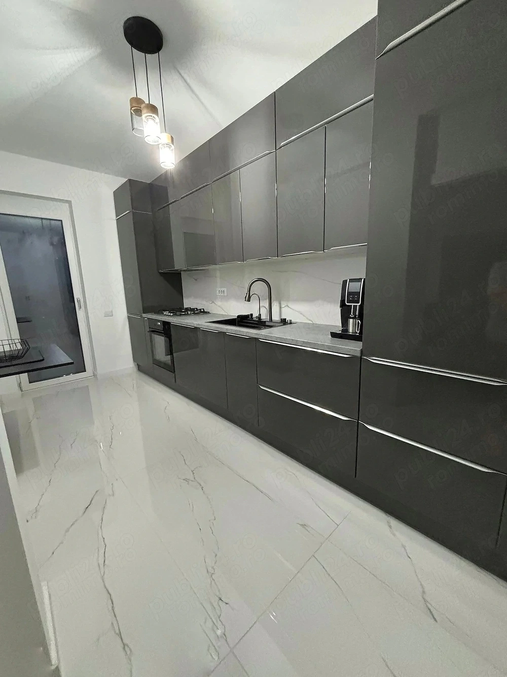 Apartament cu 3 camere mobilat MODERN terasa de 9 mp Braytin 