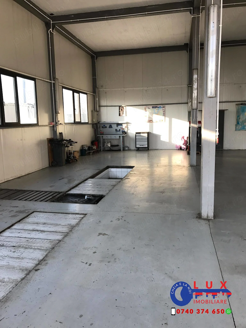 ID 9071 Hală industrială comercială DE ÎNCHIRIAT