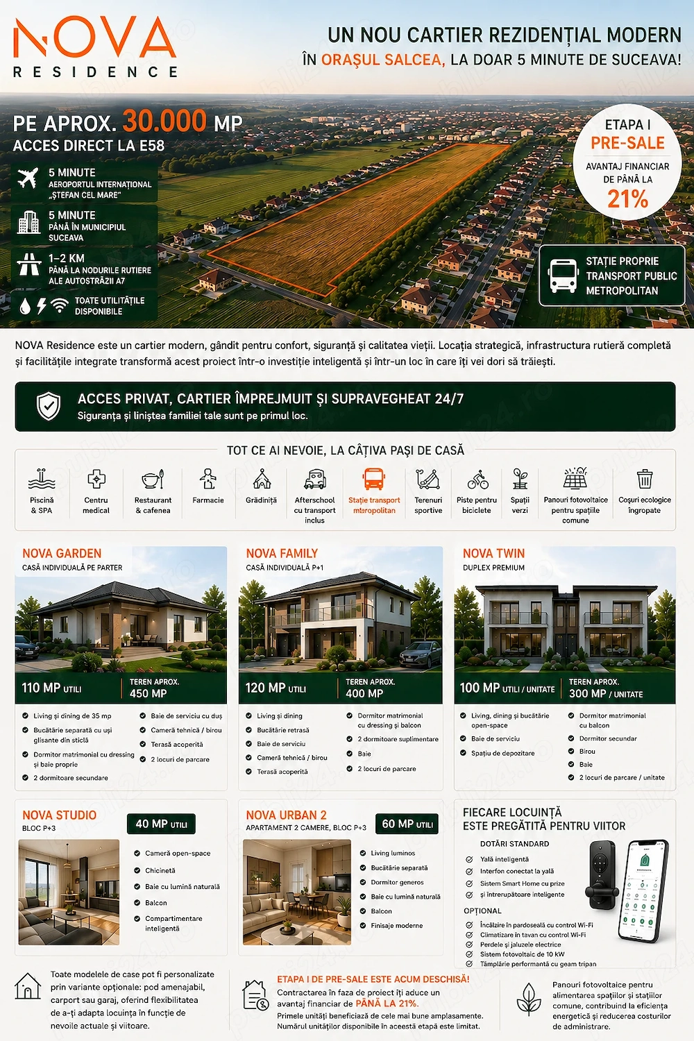 NOVA Residence | Pre-Sale | Zona Metropolitană Suceava