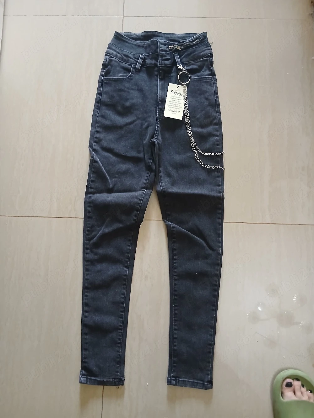 Blugi fete, elastici, slim fit