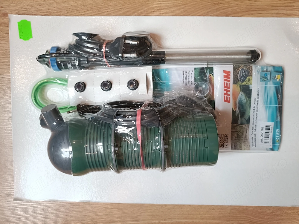 Set acvaristică,filtru,termometru,minciog,termometru EIHEM