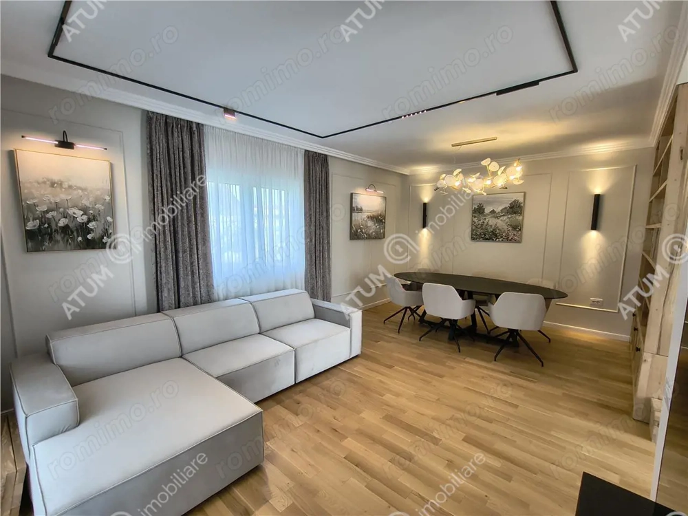 Se inchiriaza o casa superba cu 4 camere si 2 bai Sibiu zona Selimbar