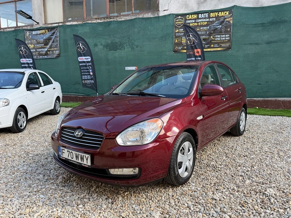 Hyundai Accent 1.4 Benzzină   Unic Proprietar   193.000 KM Reali   AC Funcțional   Impecabil   2008