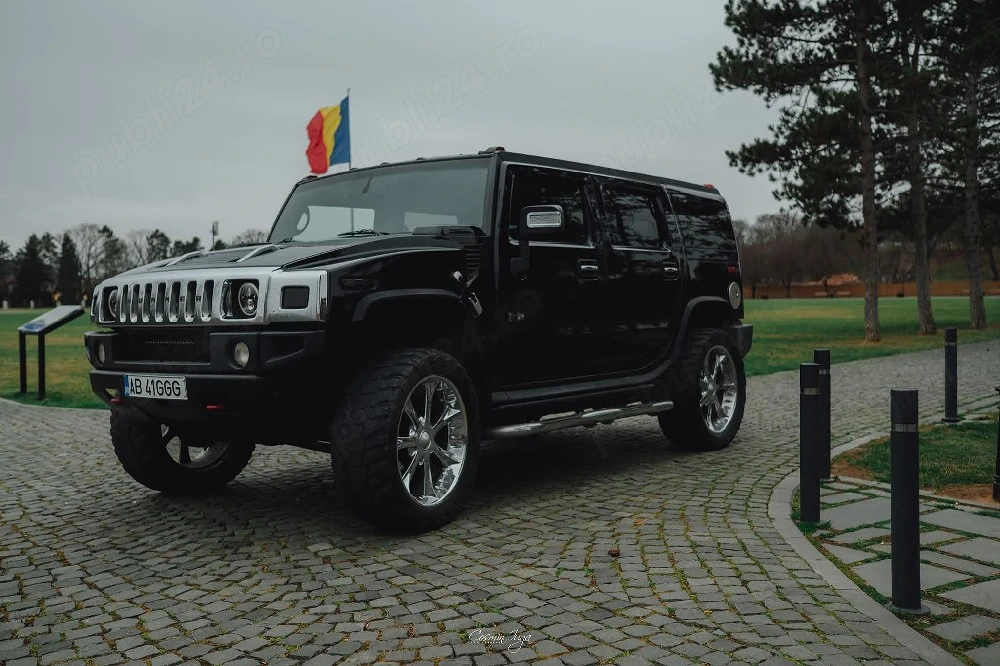 vand hummer h2 sau schimb cu Mercedes V- klasse 8+1