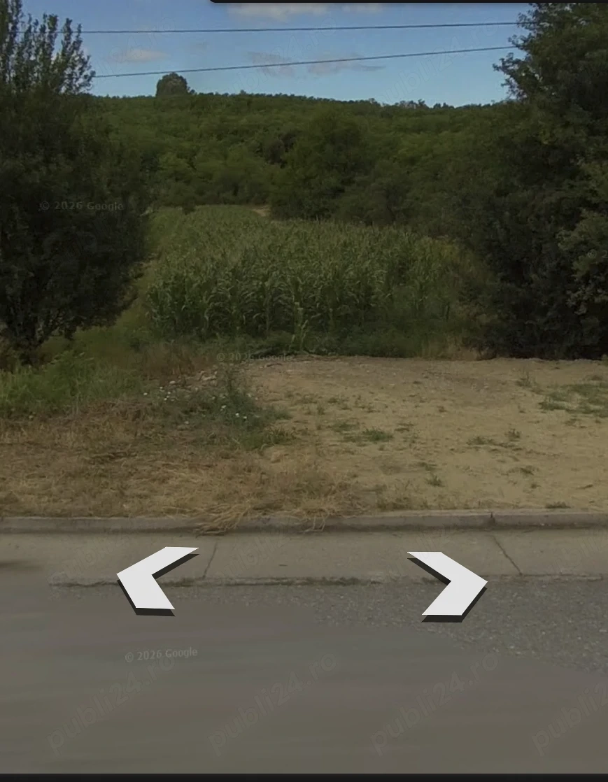 Teren intravilan 2.226 mp, deschidere la drum, langa Motru (Gorj)