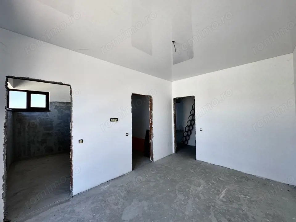 Duplex Domnești la alb | 4 camere| Încălzire Pardoseală | Teren 300mp | Cheie