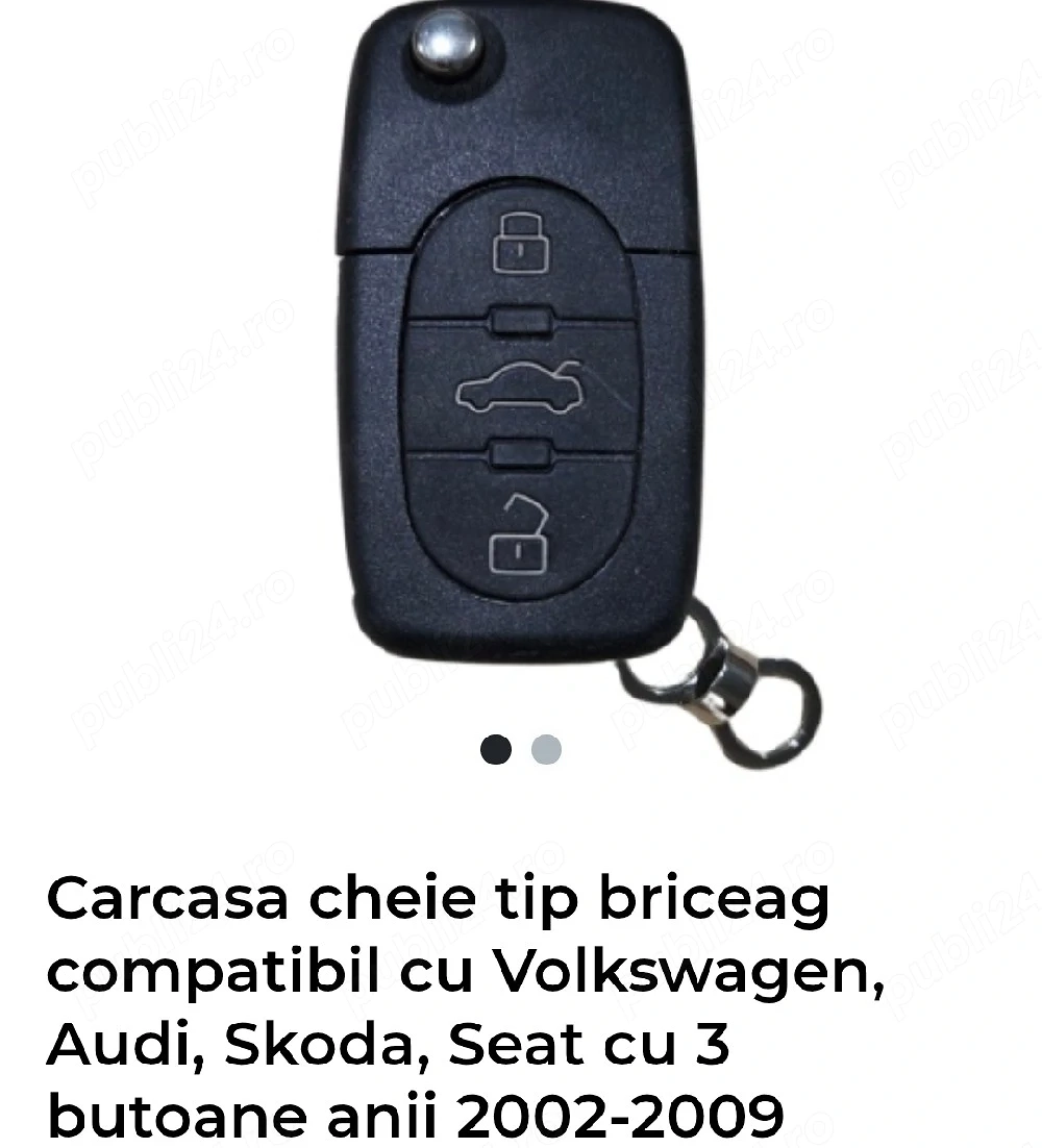 Carcasa cheie tip briceag 