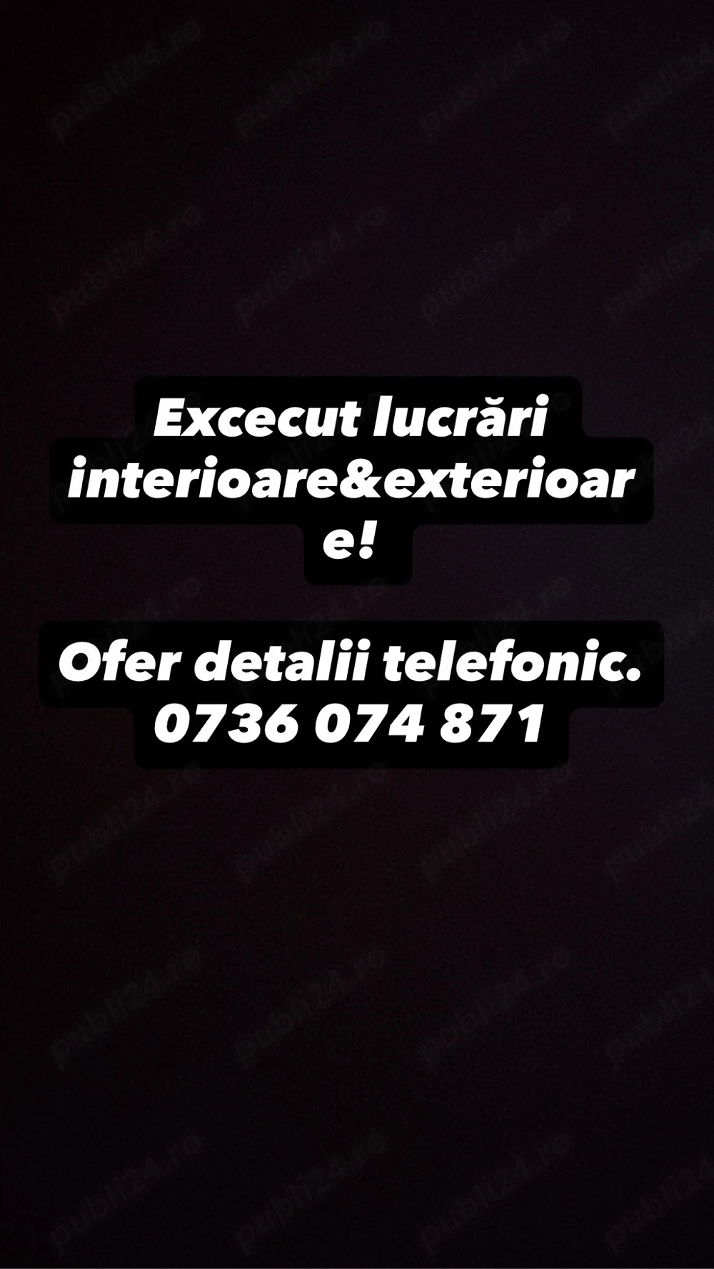 Execut lucrari 