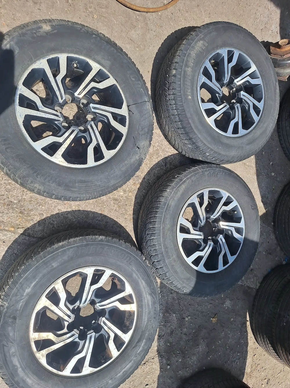 Vand set 4 jante Toyota Hillux 17 inch originale 2022