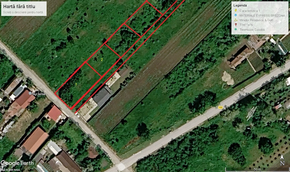 Terenuri intravilane de vânzare   Tărtășești, Str. Mircea cel Bătrân | Acces direct DN7 | Utilități 