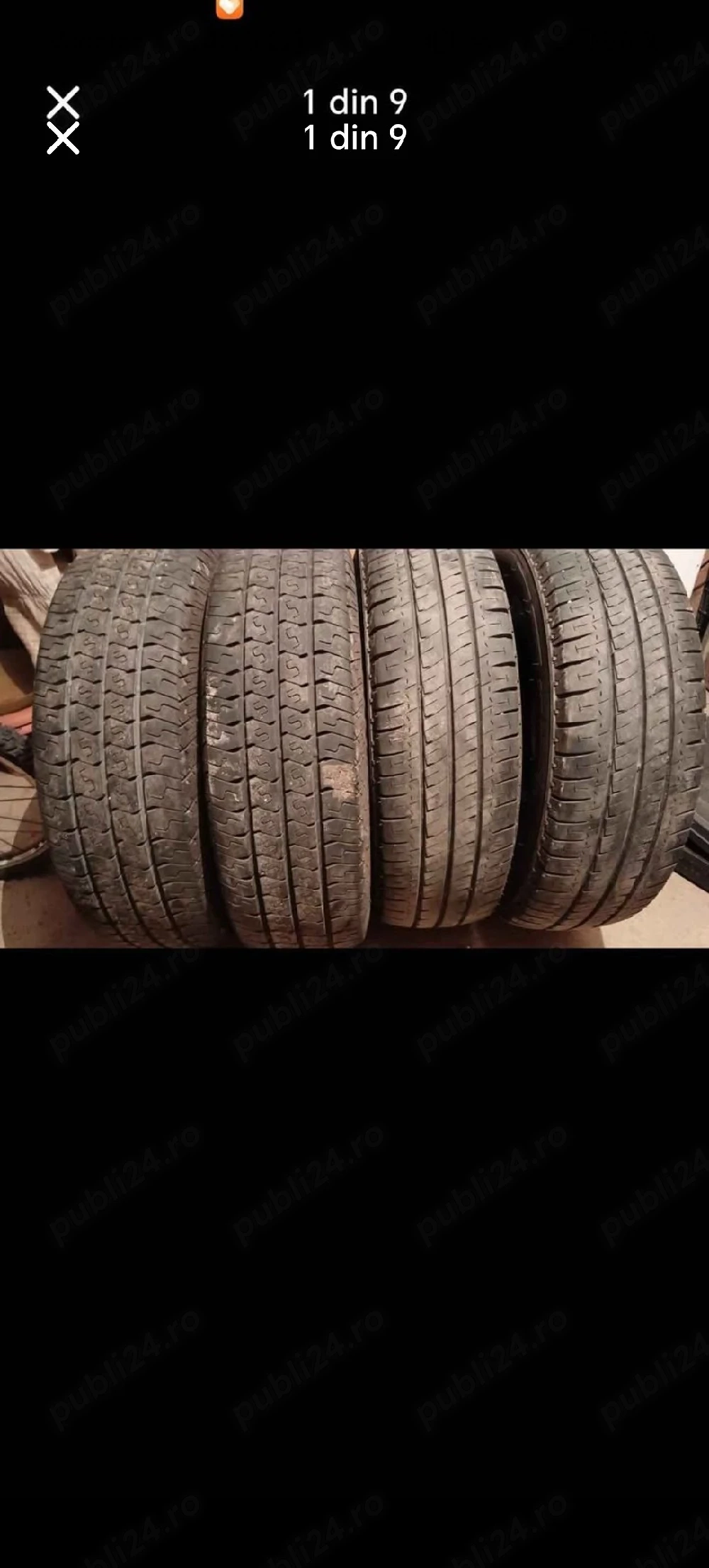 Set 4 anvelope vara 215/75/16 c 2 matador si 2 michelin foarte bune