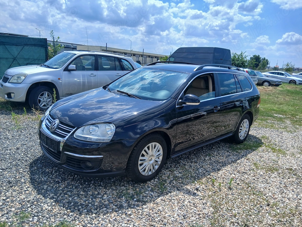 Vw golf kombi an 2008 diesel 1.9 tdi klimatronic adus recent