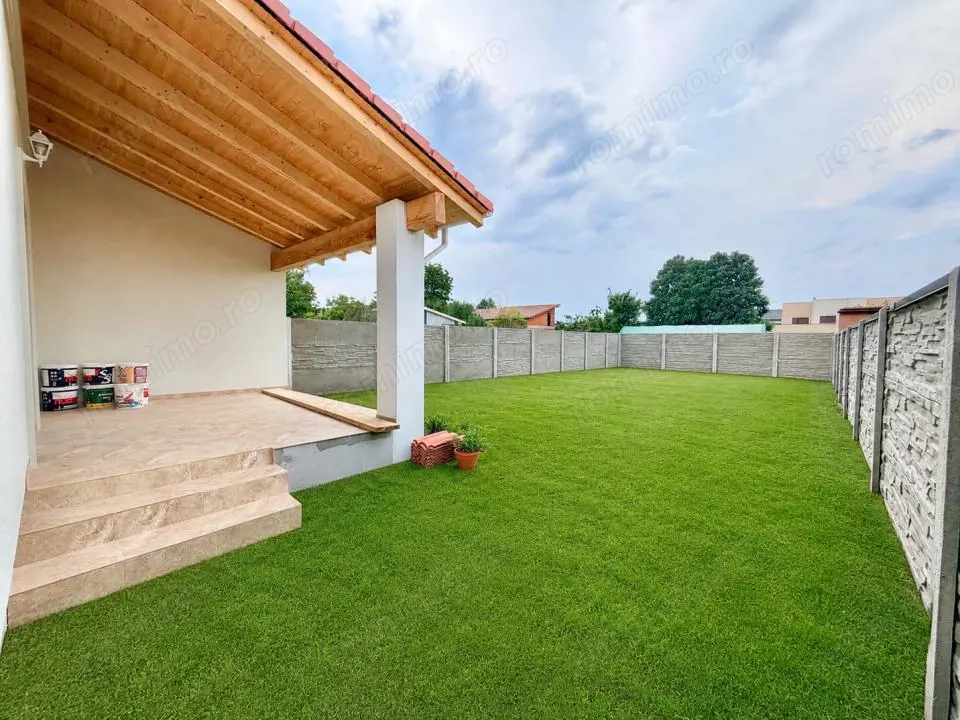 Duplex modern - 5 camere - 3 bai - zid dublu - Mosnita