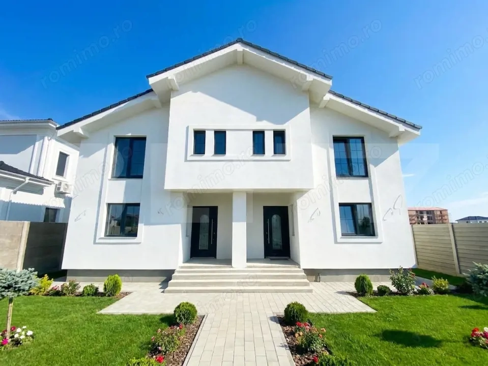 Duplex modern 5 camere, 130 mp utili, finisaje premium, Moșnița Veche