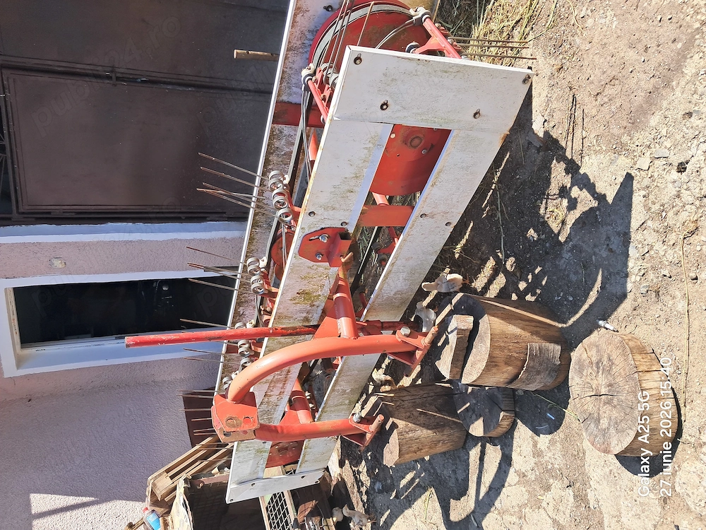 Vand grebla rotativa pe curea 