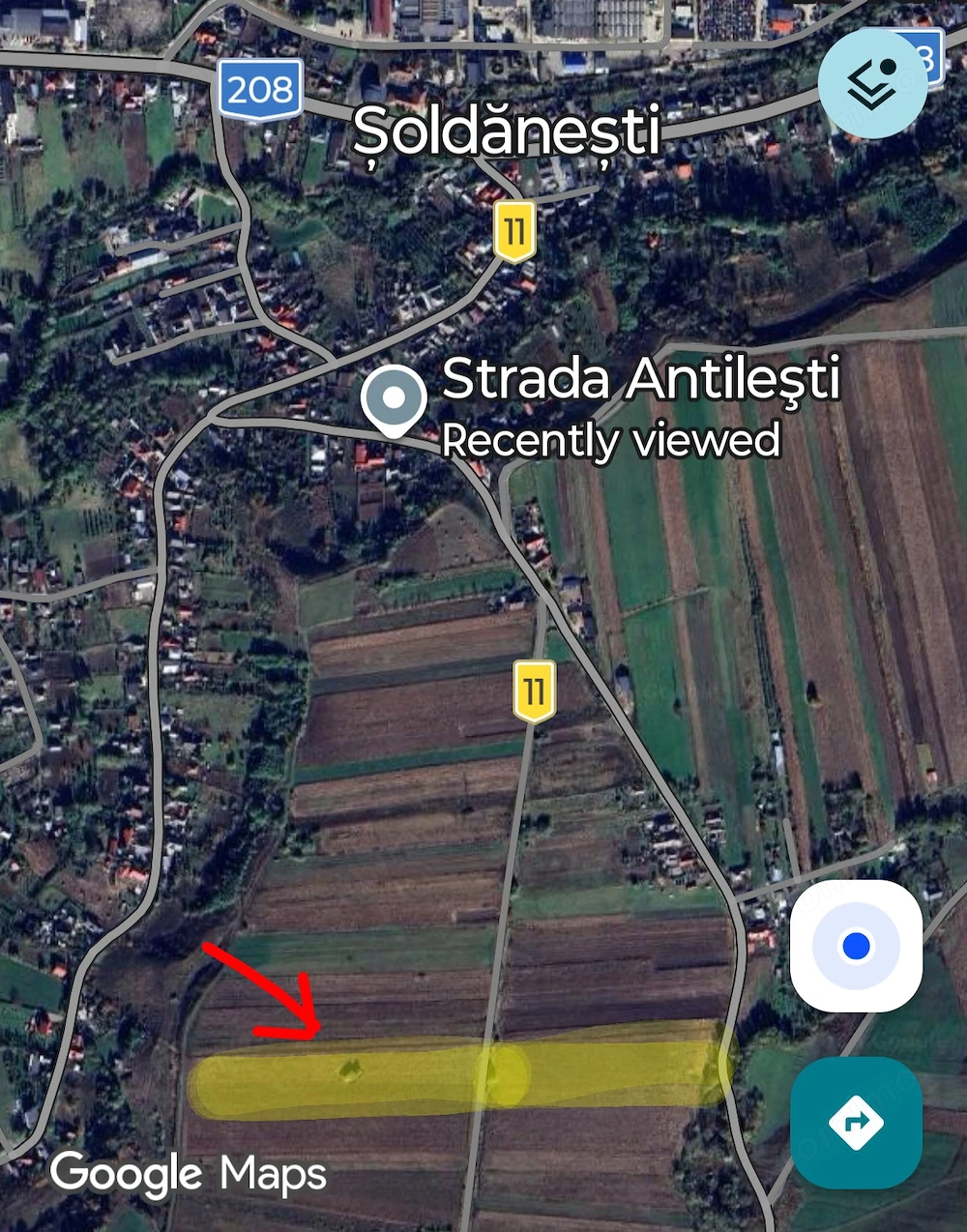 Teren 2,5 ha Falticeni