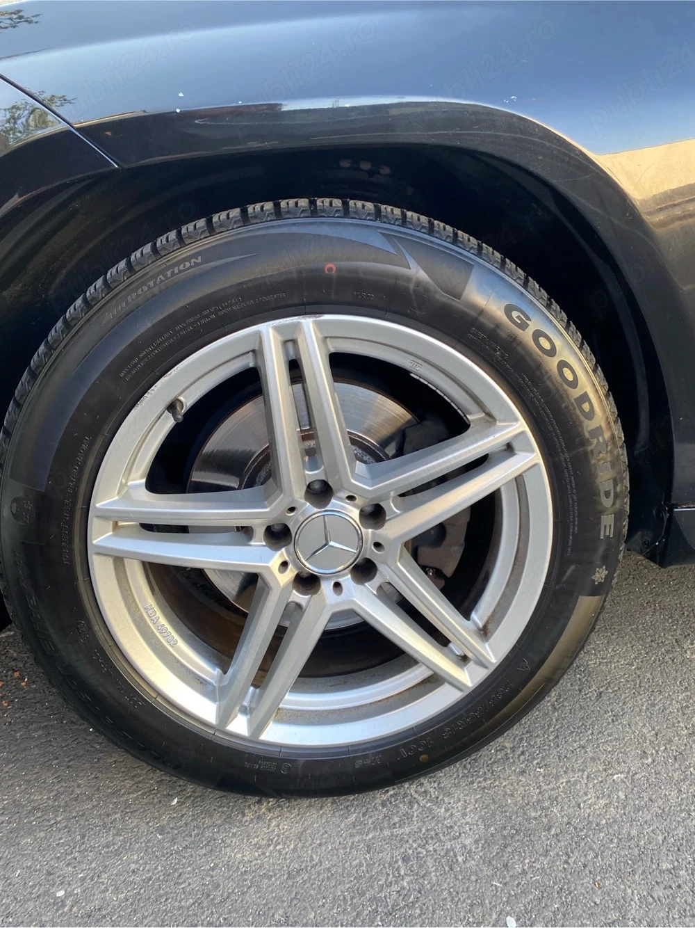 jante 5x112 r18 Mercedes+cauciucuri allseason