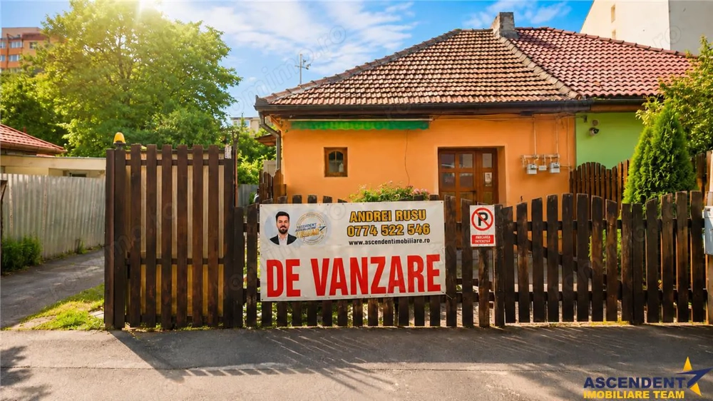 Casa cu teren 413 mp, Florilor, Brasov, 7 incaperi, potential business