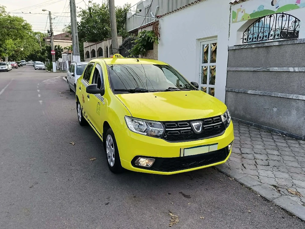 vând dacia Logan taxi+licență+firmă nouă 