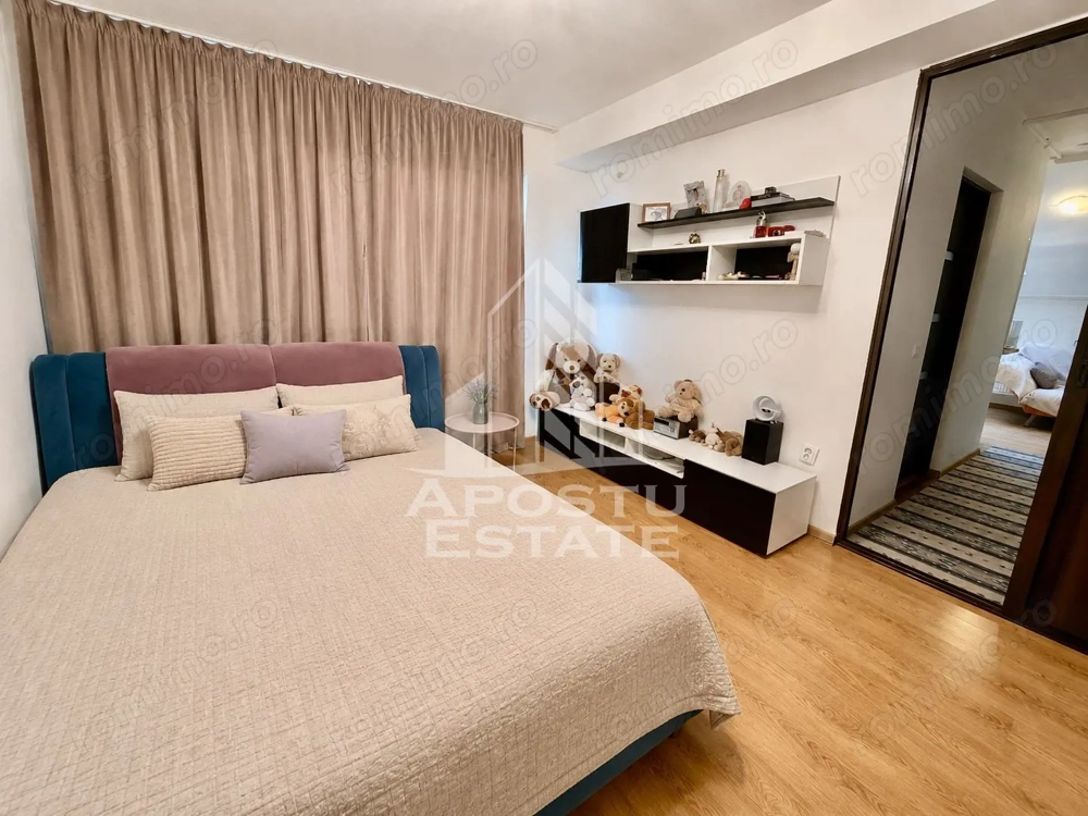 Apartament cu 2 camere, decomandat, la asfalt in Chisoda