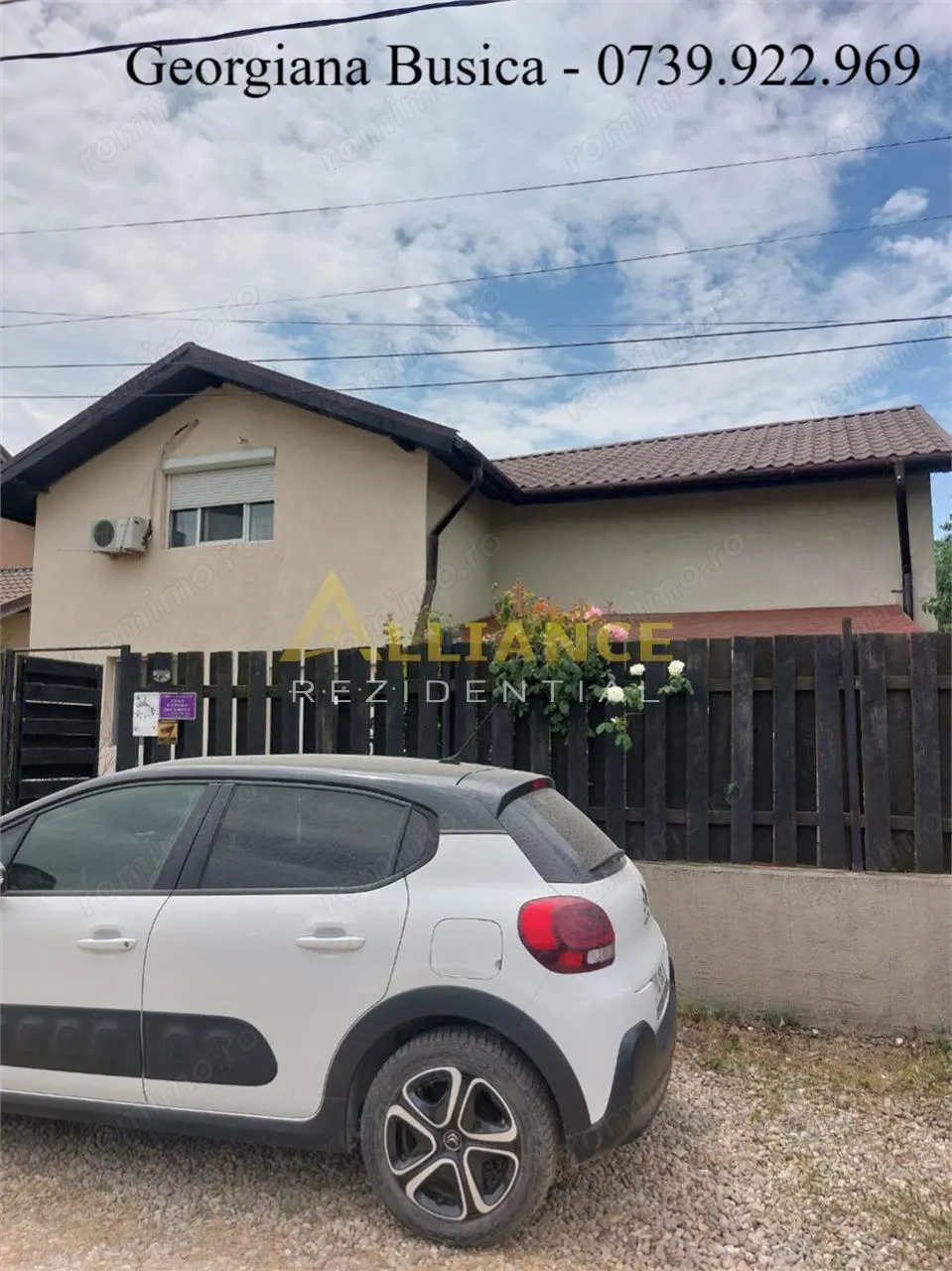 Vila individuala P+M || 4 camere 2 bai || 500mp teren