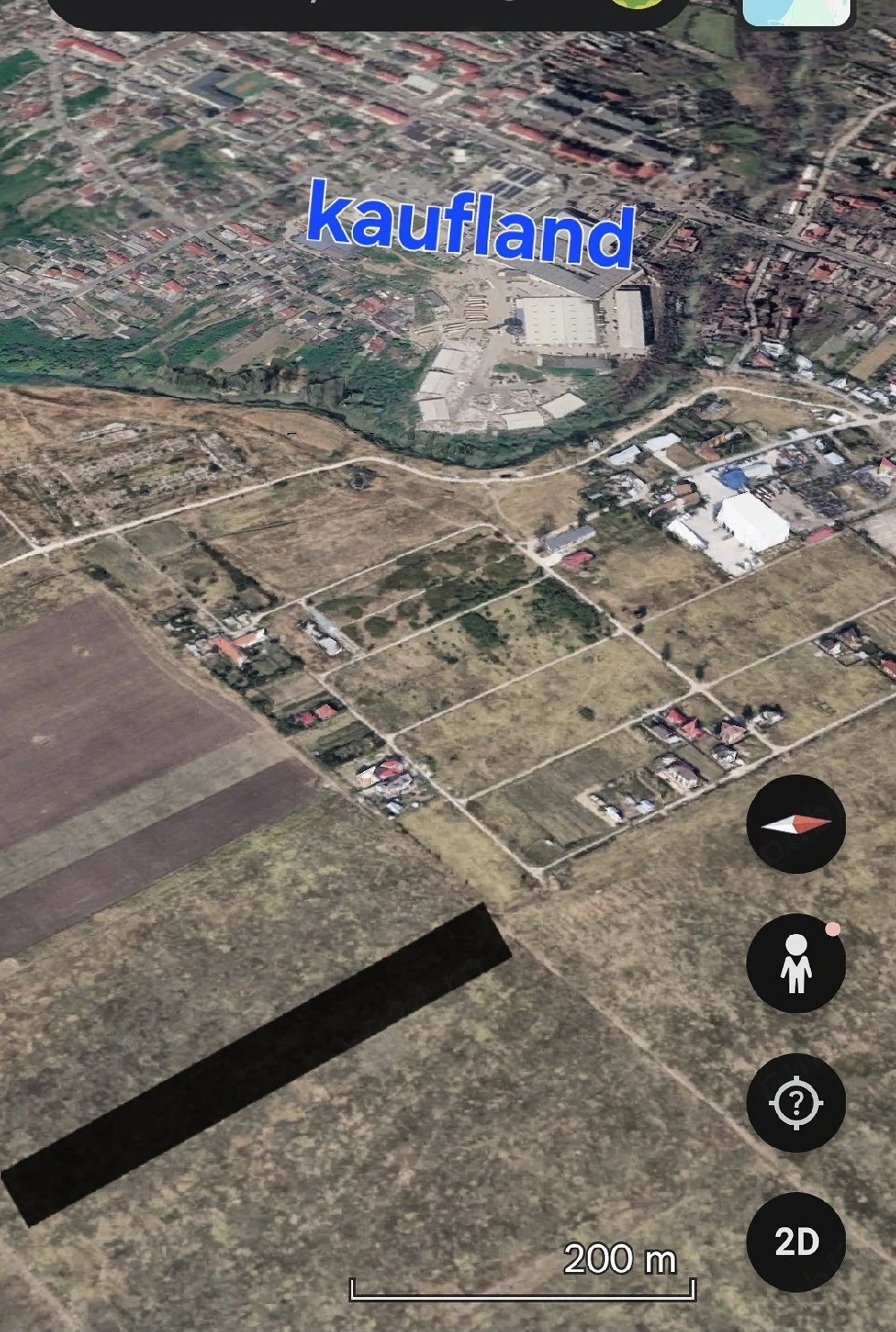 Teren  Bragadiru zona centrală 