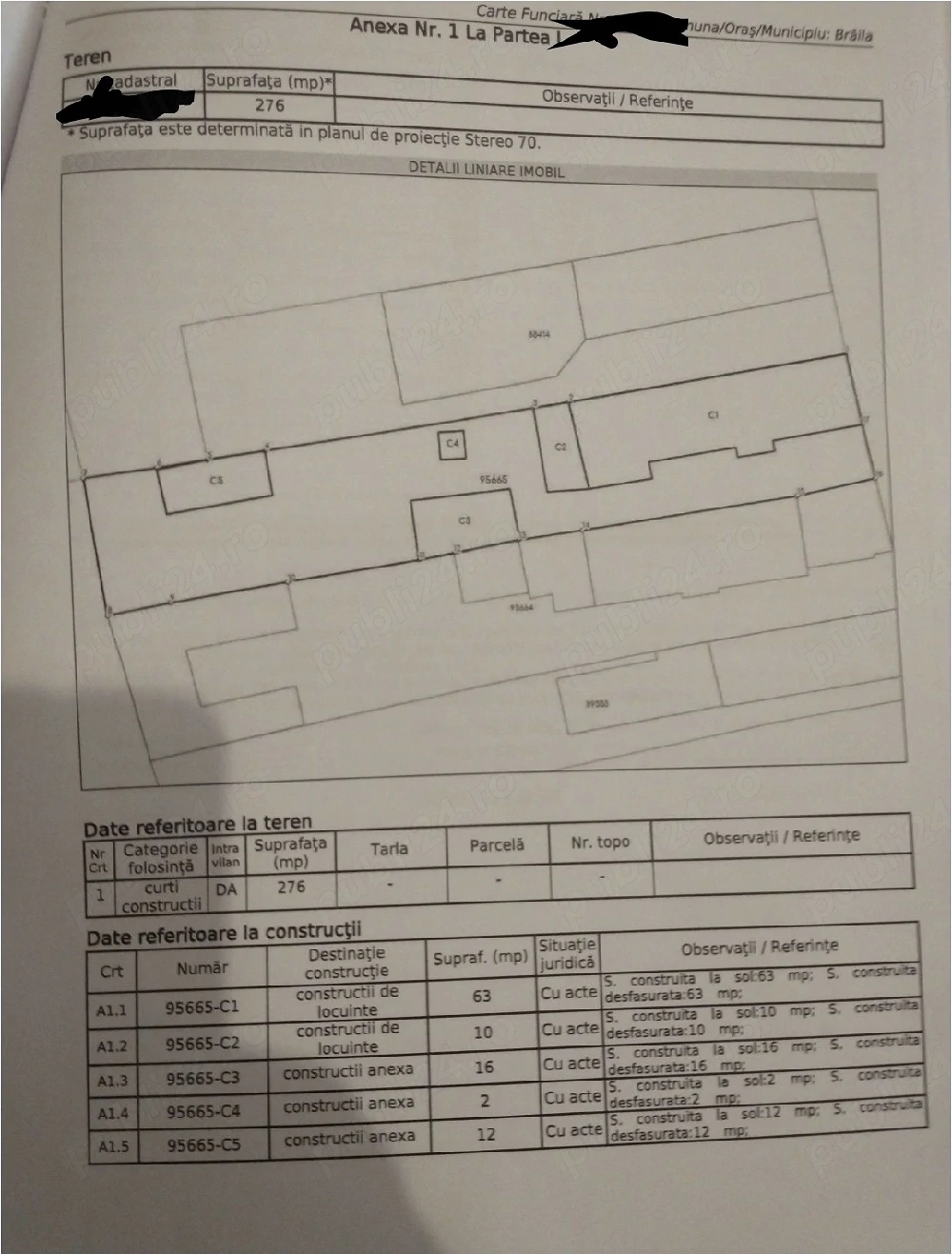De vanzare casa cu teren fara agentii