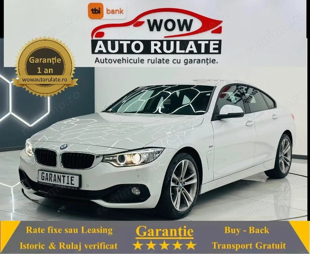 BMW Seria 4 2018 2.0D E6 Garantie 12 Luni Rate Avans 0 Doar Cu Buletinul