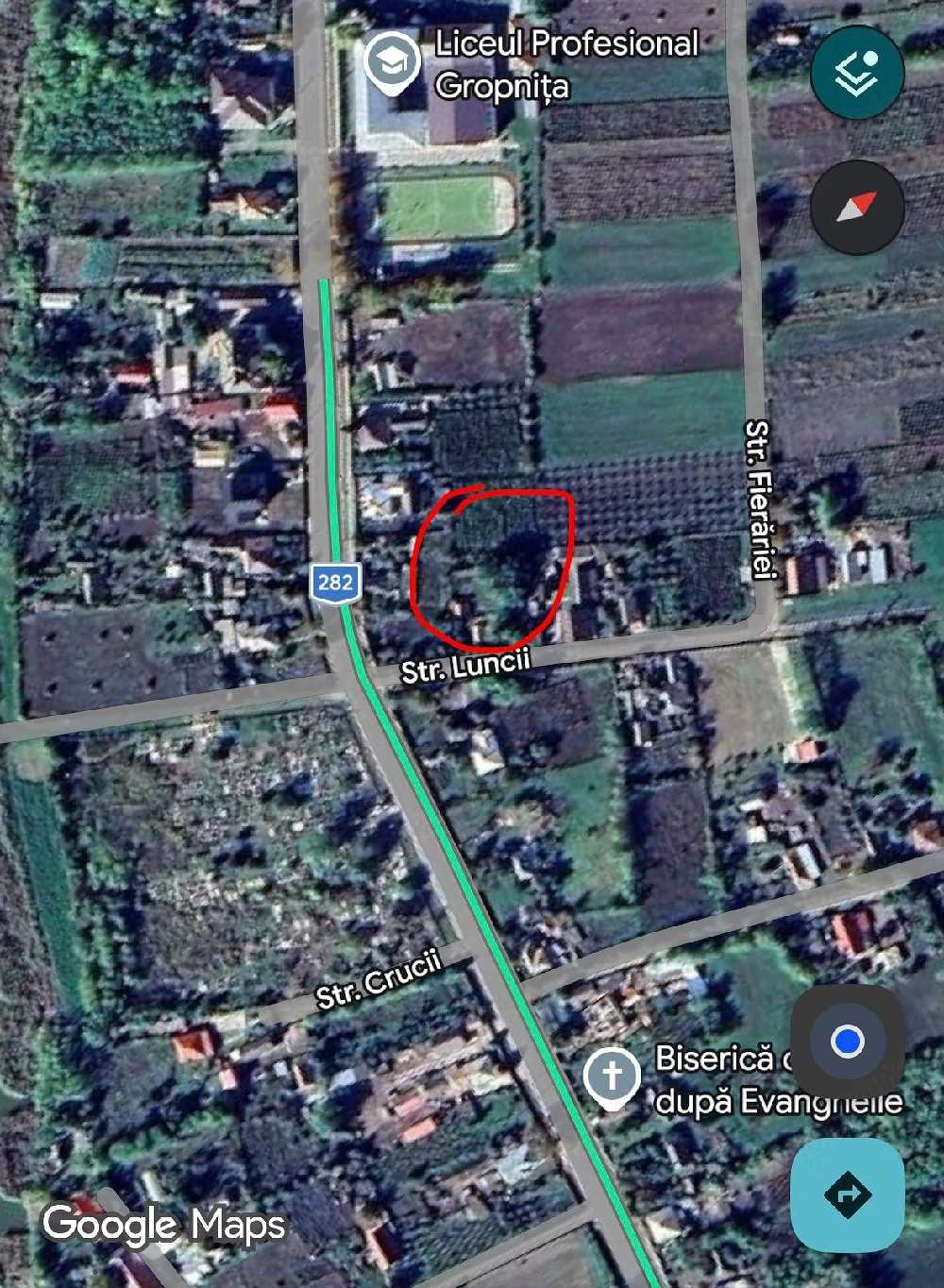 Teren intravilan - Gropnita - 2400mp